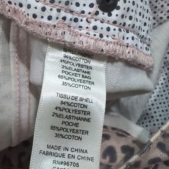 Rebecca Taylor La Vies Women Jeans 29 Tan Ocelot Ines Jean - Picture 6 of 10